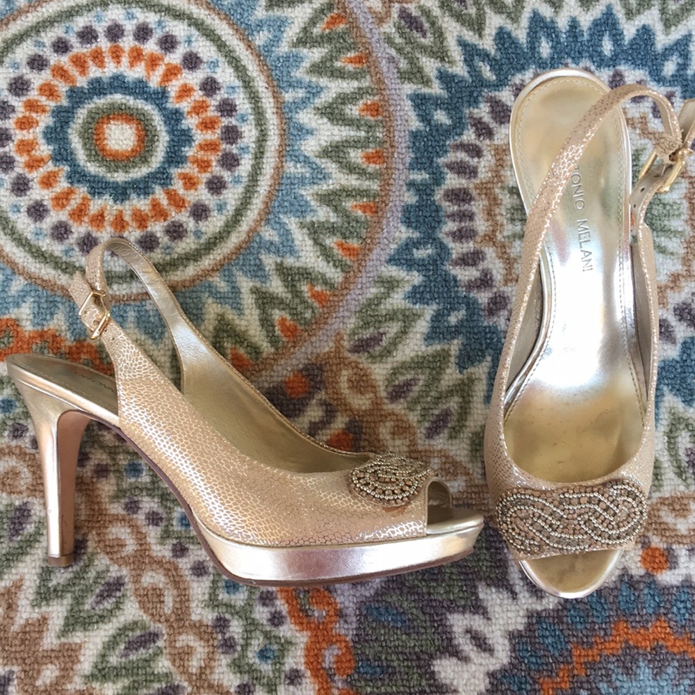 Antonio Melani Peep Toe Heels